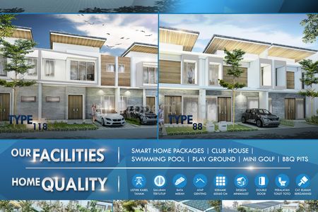 Dijual Rumah di Perumahan Azure Bay Batam Center