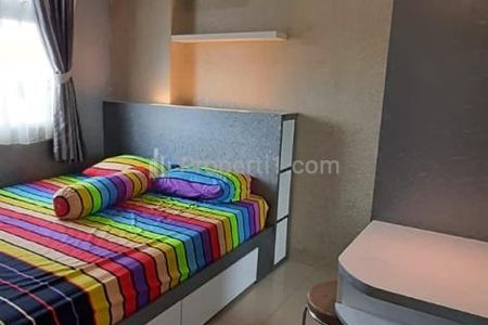 Sewa Tahunan Apartemen The Green Pramuka City Tower Chrysant - 2 BR Furnished
