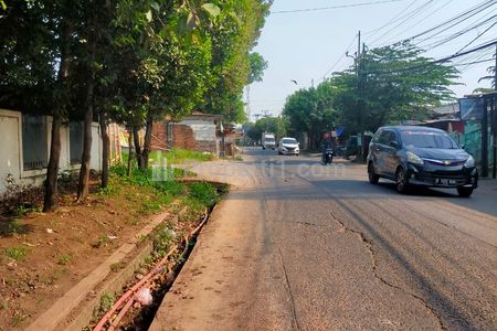 Dijual Tanah Darat 1500m2 di Pinggir Jalan Raya Setu Bekasi