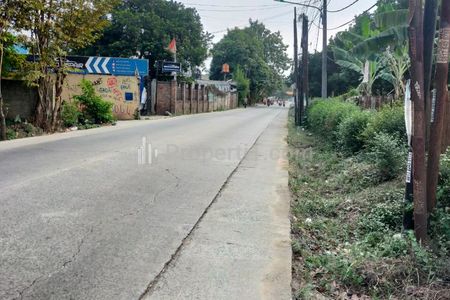Dijual Murah Tanah Darat di Pinggir Jalan Raya Setu Bekasi - Luas 8.213 m2 SHM