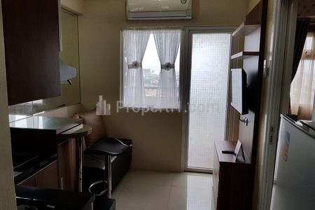 Sewa Apartemen Bulanan The Green Pramuka City Tower Pino Tipe 2 BR Furnished