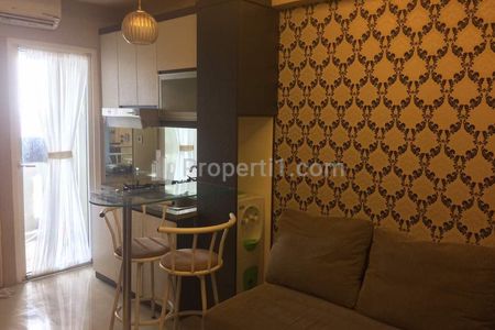 Sewa Tahunan Apartemen The Green Pramuka City Tower Magnolia Tipe 2 Kamar Furnished