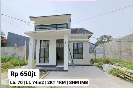 Rumah Dijual Ready di Jatibening 2, dekat Kapin Bekasi