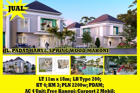 Dijual Rumah Spring Wood 1 Type 200 Kota Pontianak - Alfa Property