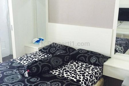 Dijual Apartemen The Green Pramuka City Tower Fagio Tipe Studio Furnished Lengkap