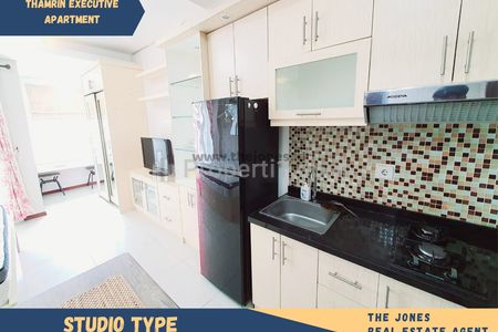 Dijual Murah Butuh Uang (BU) Apartemen Thamrin Executive Residences Tipe Studio Furnished, dekat Grand Indonesia