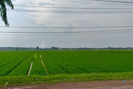 Dijual Tanah untuk Industri atau Gudang dan Cluster di Pinggir Jalan Raya Rengasdengklok Karawang
