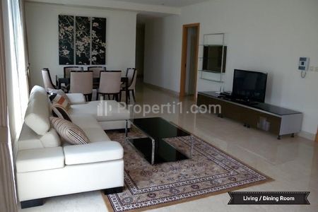 For Rent / Sewa Apartemen Sudirman Residences - 3 BR Full Furnished
