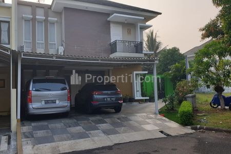 Dijual Rumah Bagus Tanah Luas dalam Cluster Posisi Hook di Kawasan Elite Grand Wisata Bekasi