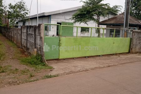 Dijual Ex Pabrik Produksi Garmen di Pinggir Jalan Pusakanagara Subang