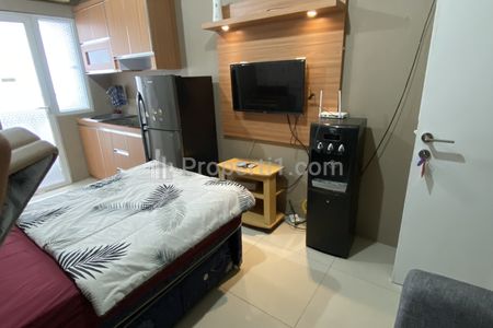 Jual Murah Apartemen Green Pramuka City Type Studio Full Furnished Lantai Rendah