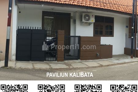 Disewakan Tahunan Paviliun di Kalibata Jakarta Selatan - Kosongan, Simpel, Kompak