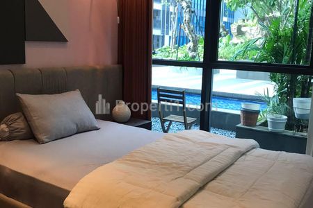 For Rent 3BR Direct Swimming Pool & Garden Apartemen Casagrande Residence Phase II Kota Kasablanka