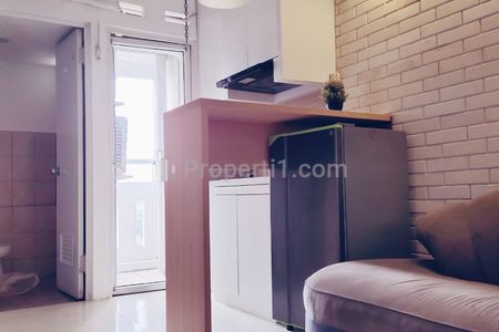 Jual Apartemen The Green Pramuka City Tower Bougenville Tipe 2 BR Furnished