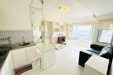 Sewa Apartemen Sudirman Park - Renovasi 2 BR Jadi 1 BR Furnished