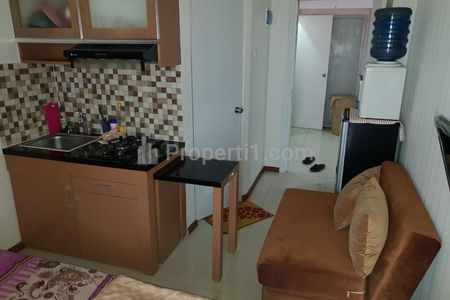 Sewa Apartemen Green Pramuka City Tahunan - Studio Furnished, Tower Bougenville