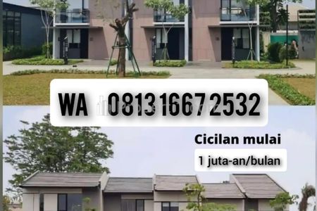 Dijual Park Serpong by Lippo Karawaci - Rumah Mewah Cicilan 1 Jutaan - 2 Lantai, Nempel Gading Serpong dan Lippo Karawaci, dekat Tol