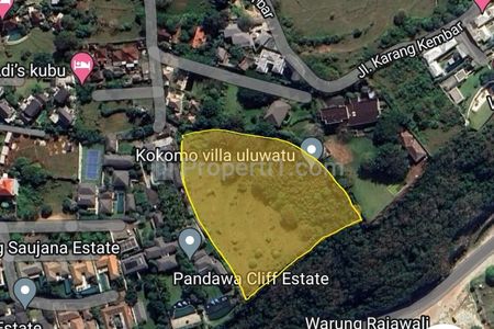 Jual Tanah di Kuta Selatan Badung Bali - Luas 1,1 Hektar