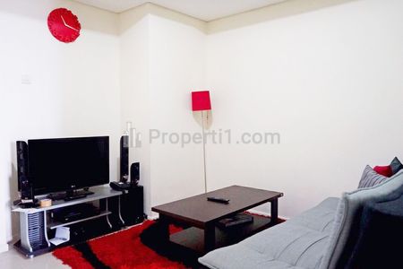 Sewa Apartemen Cosmo Terrace Type 1 BR Furnished, dekat Thamrin City dan Grand Indonesia