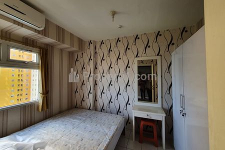 Sewa Apartemen Tahunan The Green Pramuka City Tower Chrysant Type 2 BR Furnished