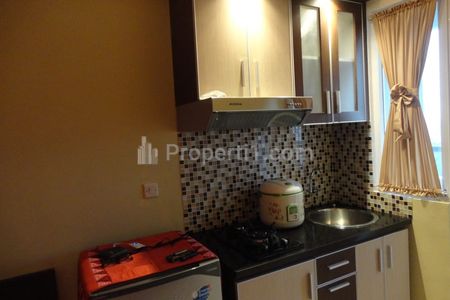 Sewa Apartemen  The Green Pramuka City Bulanan - Studio Furnished, Tower Chrysant