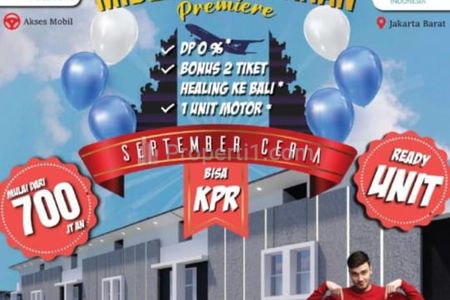 Dijual Hunian Baru 2 Lantai di Perumahan Midland Semanan Premiere, Kalideres, Jakarta Barat