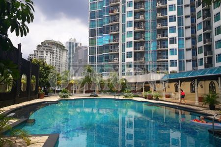 Jual Apartemen Bellagio Residence Mega Kuningan - 2 BR Furnished Luas 56m2