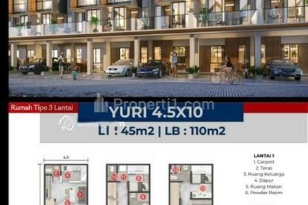 Dijual Rumah Brand New Osaka Residence PIK 2