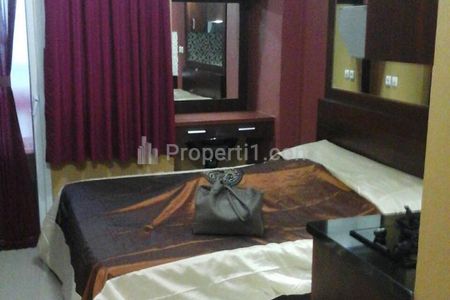 Sewa Apartemen Bulanan The Green Pramuka City Tower Bougenville Studio Furnished