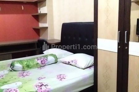 Disewakan Mingguan Apartemen The Green Pramuka City  Tower Bougenville Studio Full Furnished