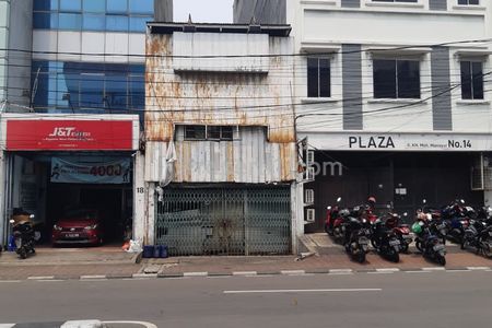 Dijual Ruko Murah di bawah NJOP di Jl. K.H. Moh. Mansyur Tambora Jakarta Barat