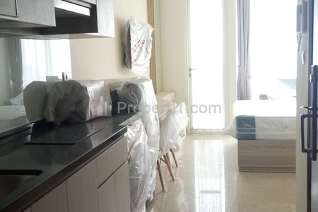 Sewa Apartemen Menteng Park Cikini Type Studio Full Furnished, dekat Taman Ismail Marzuki - Kode 0141
