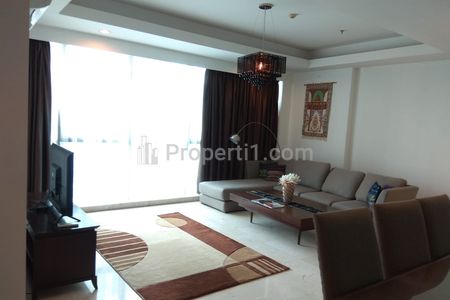 Sewa Apartemen Setiabudi Residence Kuningan - 3 BR Furnished, Best unit