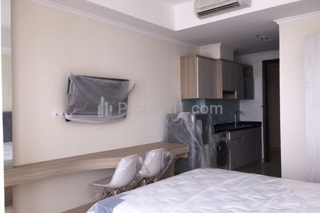 Sewa Apartemen Menteng Park Studio Full Furnished, dekat Taman Ismail Marzuki - Kode 0144
