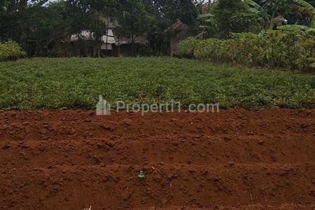 Dijual Cepat Tanah Luas 1000m2 dekat Kampus IPB di Kp. Cibeureum Tengah Desa Sinar Sari, Dramaga, Kab. Bogor