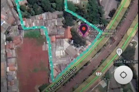 Dijual Tanah Strategis di Arteri Tentara Pelajar Senayan Jakarta Selatan