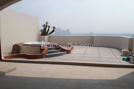 Jual Penthouse Apartemen Bumimas Terogong - 6 BR Semi Furnished, 3 Lantai