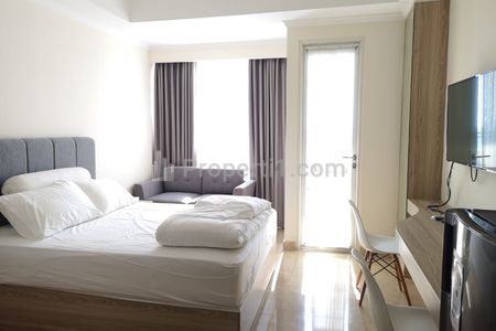 Sewa Apartemen Menteng Park Type Studio Full Furnished, dekat Taman Ismail Marzuki - Kode 0168