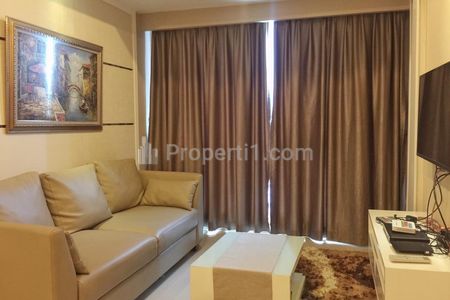 Disewakan Apartemen Casa Grande Residence Type 1 BR Luas 51 m2 Furnished