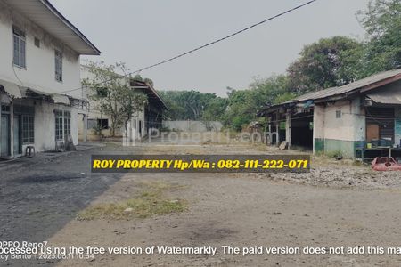 TERMURAH! Dijual Tanah di Jalan Raya Cakung Cilincing 3400 m2 Jakarta Utara - Pinggir Tol Cakung, dekat Pelabuhan Tanjung Priok