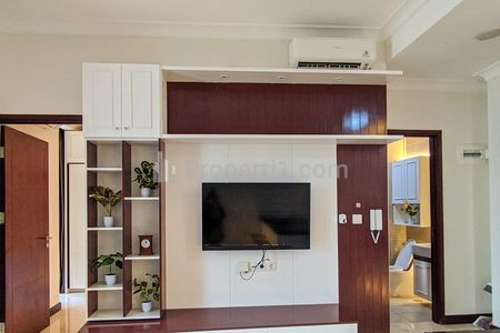 Sewa Apartemen Permata Hijau Suites Type 2BR 60m2 Fully Furnished, dekat Binus Kemanggisan