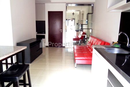 Dijual Apartemen Mediterania Garden Residences 2 Tanjung Duren - 2 BR Semi Furnished Luas 42 m2