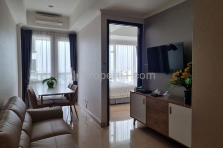 Sewa Apartemen Menteng Park Cikini - 2 Bedroom Full Furnished, dekat Taman Ismail Marzuki - Kode 0177