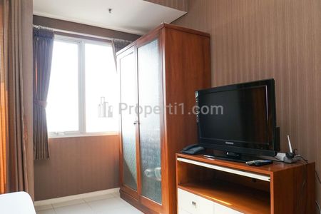 Sewa Apartemen Cosmo Terrace Thamrin City Studio Full Furnished, dekat Grand Indonesia - Kode 0191
