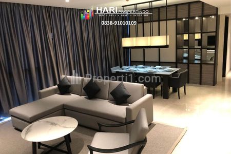 Sewa Apartment Casa Domaine samping Shangri-La Sudirman - 2 BR New Renovation Best View