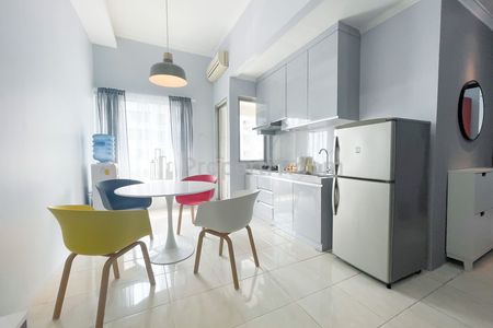 Disewakan Apartemen Sudirman Park Type 2 Bedroom Full Furnished, dekat Citywalk Sudirman dan Satrio - Kode 0200