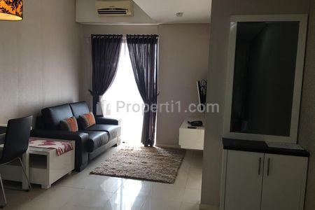 Disewakan Apartemen Cosmo Terrace Jakarta Pusat - 1 BR Full Furnished, dekat Grand Indonesia - Kode 0205