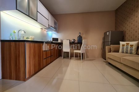 Sewa Apartemen Tamansari Semanggi - 1 Bedroom Full Furnished, dekat Mega Kuningan & Gatot Subroto - Kode 0215