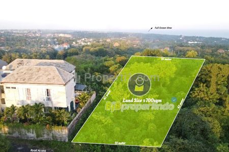 Dijual Cepat dan Sangat Murah Lokasi Tanah Full Ocean View di Kawasan Airis Uluwatu, Pecatu Bali