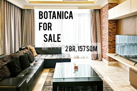 Jual Apartemen Botanica Simprug Jakarta Selatan, 2BR Furnished, 157sqm, By InHouse Botanica, Direct Owner - YANI LIM 08174969303